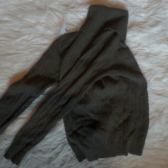 J. Crew Brown Turtleneck Sweater - Picture 3 of 5